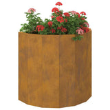 Planter Rusty 60 x 30 x 50 cm Weathering Steel 883723