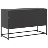 TV Cabinet Black 100.5x39x60.5 cm Steel 846476