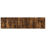 Wall-Mounted Headboard BREDA Smoked Oak Engineered Wood 897590