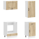 Kitchen Unit KALMAR 8 pcs Sonoma Oak Engineered Wood 3438185