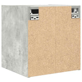 Wall-mounted Bedside Cabinets 2 pcs Concrete Grey 38x34x40 cm 861254