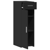 Sideboard Black 30x42.5x93 cm Engineered Wood 846272