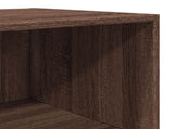 Highboard Brown Oak 50x41x185 cm Engineered Wood 3281686