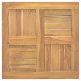 Square Table Top 50x50x2.5 cm Solid Wood Teak 316156
