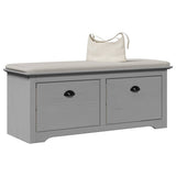 Hallway Bench BODO Grey 114x40x45 cm 4016871