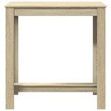 Bar Table Sonoma Oak 102x50x103.5 cm Engineered Wood 854411
