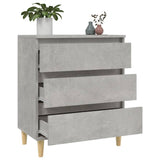 Sideboard Concrete Grey 60x35x70 cm Engineered Wood 823044