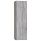 4 Piece TV Cabinet Set Grey Sonoma Engineered Wood 3114332