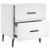 Bedside Cabinets 2 pcs White 40x35x47.5 cm Engineered Wood 827341