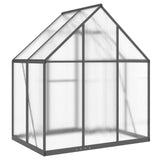 ZNTS Greenhouse with Base Frame Anthracite 169x114x195 cm Aluminium 4005824