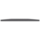 Bookshelf Boards 8 pcs High Gloss Grey 40x50x1.5 cm Engineered Wood 805201