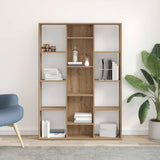 Room Divider/Book Cabinet Artisan Oak 100x24x140 cm Engineered Wood 855843