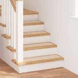 Anti-slip Stair Mats Rectangular 15 pcs Cream 75 x 20 cm PP 4019803