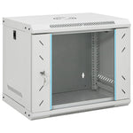 9U Wall Mounted Network Cabinet 19" IP20 53x40x45 cm 30261