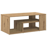 Coffee Table Artisan Oak 100x50x40 cm Engineered Wood 856557