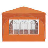 Pop-up Party Tent 290 x 290 x 245 cm Orange 42019877