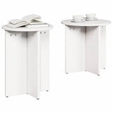 Coffee Table 2 pcs White 873548