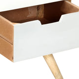 TV Cabinet 110x35x48 cm Solid Mango Wood 286483