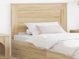 Headboard with Headboard Sonoma Oak 100 cm Engineered Wood 887475