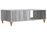 Coffee Table Grey Sonoma 90 x 50 x 40 cm Engineered Wood 894271