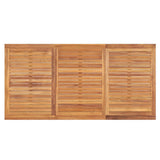 4 Piece Garden Dining Set Solid Wood Teak 3157203