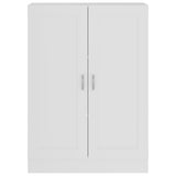Book Cabinet White 82.5x30.5x115 cm Engineered Wood 802714