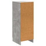Sideboard Concrete Grey 33 x 34.5 x 87 cm Engineered Wood 895748
