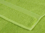 Premium Towels SOLUND 10 pcs Apple Green 100x200 cm 600 gsm 137511