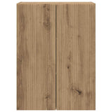 TV Wall Cabinet Artisan Oak 59.5 x 31 x 80 cm Engineered Wood 892368