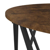 Coffee Table Smoked Oak 80 x 80 x 42 cm 868251