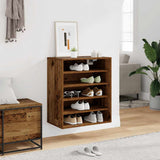 Shoe Cabinet Old Wood 60x35x70 cm Engineered Wood 856700