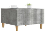 Coffee Table Concrete Grey 49 x 50 x 40 cm Engineered Wood 894738