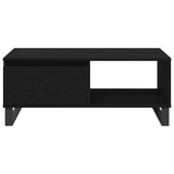 Coffee Table Black Oak 90 x 50 x 36.5 cm Engineered Wood 862963