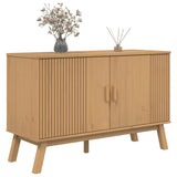 Sideboard OLDEN Brown 114x43x73.5 cm Solid Wood Pine 358609