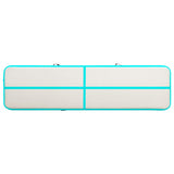 Inflatable Gymnastics Mat with Pump 700x100x20 cm PVC Green 92690