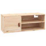 Wall Cabinet 80x30x30 cm Solid Wood Pine 818385