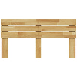 Headboard 140 cm Solid Wood Oak 851979