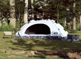 Camping Tent 3-Person White Blackout Fabric Quick Release 4004168