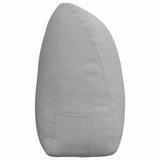 Back Pillow Cloud Grey 200 x 24 x 50 cm Fabric 42014599