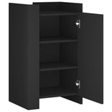 Sideboard Black 45x35x75 cm Engineered Wood 848396