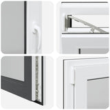 Tilt & Turn Basement Window RISOR 110 x 70 cm 42047342