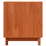 Dog House Wax Brown 100 x 70 x 70 cm Solid Pine Wood 869964
