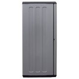 Garden Storage Cabinet Grey and Black 102x37x84 cm PP 151820