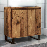 Bathroom Cabinet Old Wood 58x33x60 cm Engineered Wood 857220