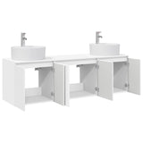 Bathroom Cabinet Set 3 pcs White 49.5 x 44.5 x 65 cm 3405667