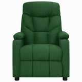 Recliner Chair Dark Green Fabric 339088
