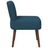Slipper Chair Blue Velvet 42050521