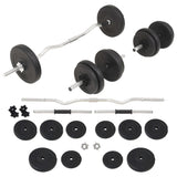 ZNTS Barbell and Dumbbell Set 30 kg 91400