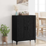 Sideboard Black Oak 69.5 x 34 x 90 cm Engineered Wood 886239
