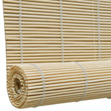 Roller Blind Bamboo 150x160 cm Natural 245816